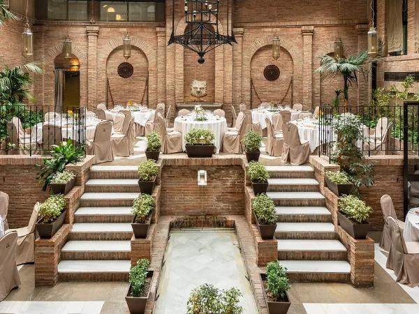 Restaurante Gran Patio La Acequia Vincci Albayzín 4* Granada Restaurante Gran Patio La Acequia Vincci Albayzín 4* Granada