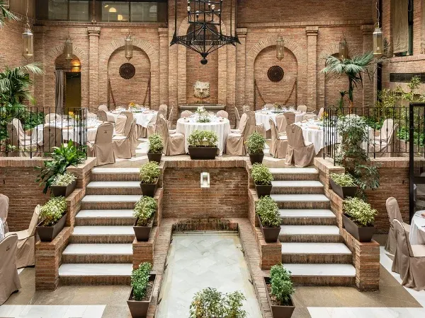 Gran Patio La Acequia Restaurant Vincci Albayzín 4* Granada Gran Patio La Acequia Restaurant Vincci Albayzín 4* Granada